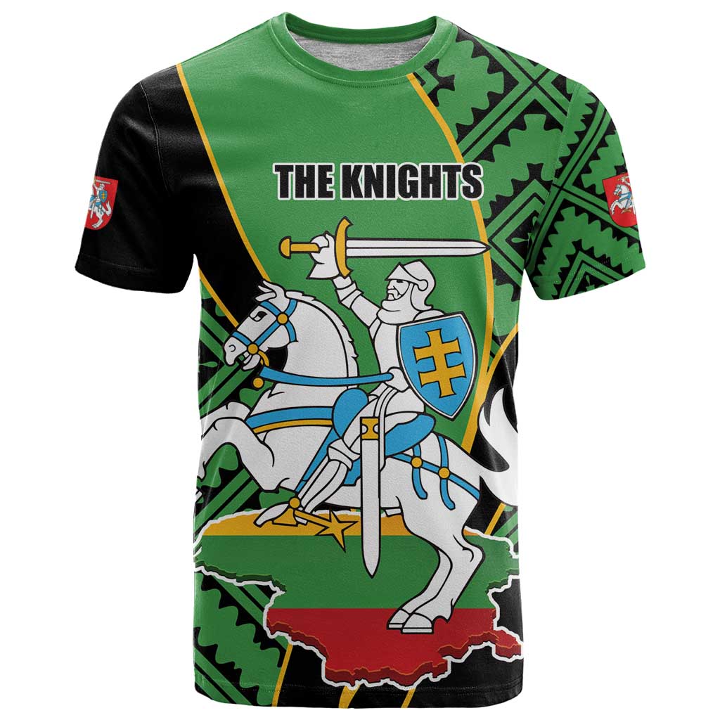 Republic of Lithuana Rugby T-Shirt Sporty Style Graphic Tee