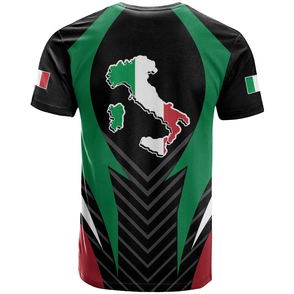 Italian Republic T-Shirt Simple Coat of Arms Graphic Tee