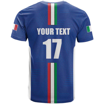 Italian Football Custom T-Shirt Sporty Style Graphic Tee