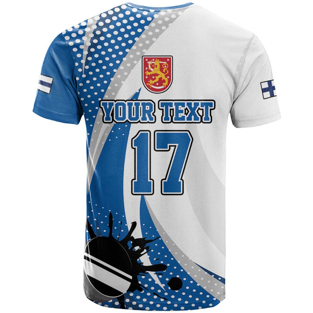 Custom Finland Ice Hockey Go Champions T-Shirt Suomi Leijonat Sporty Style Graphic Tee