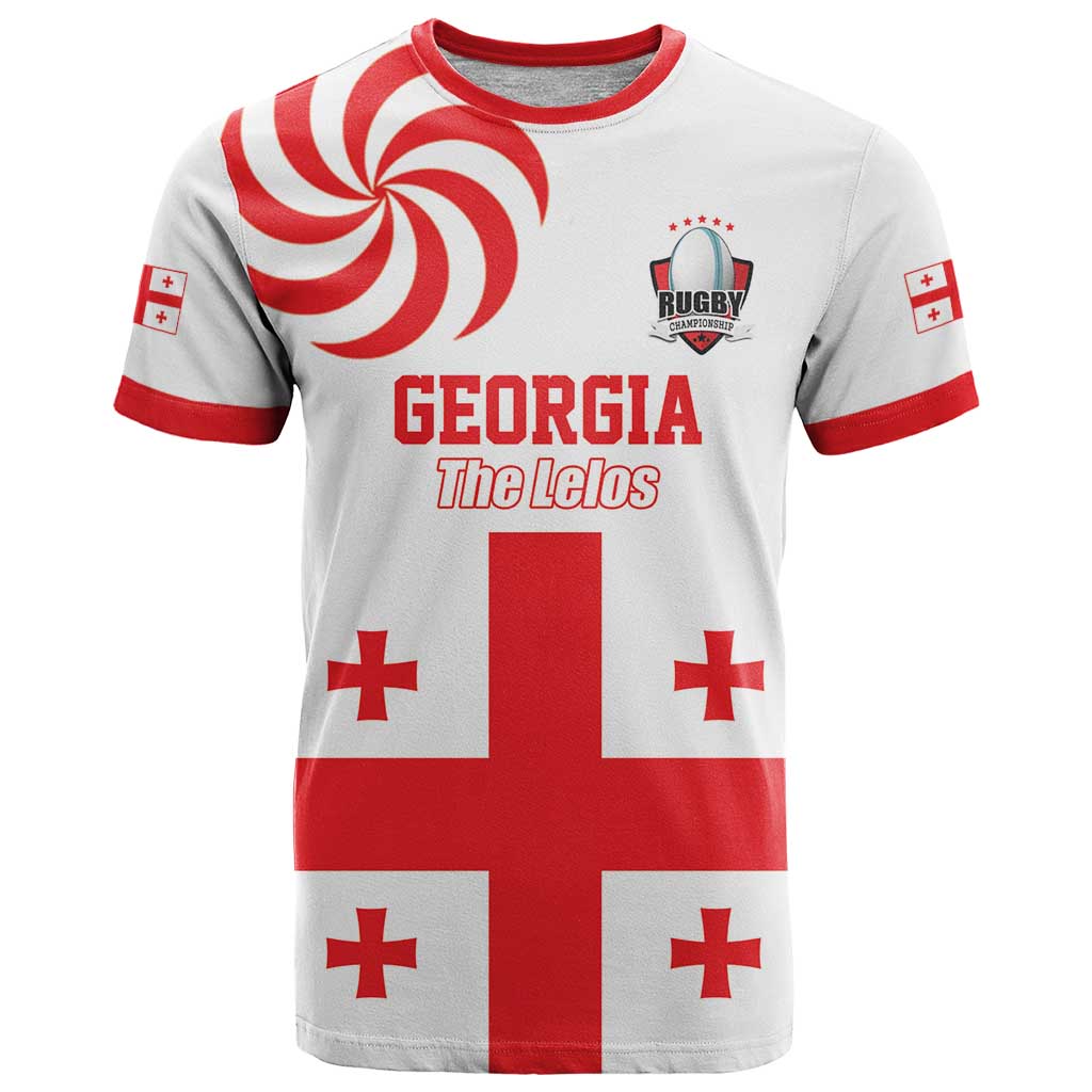 Custom Georgia Rugby We are Champions T-Shirt Sporty Style with The Lelos Graphic Tee
