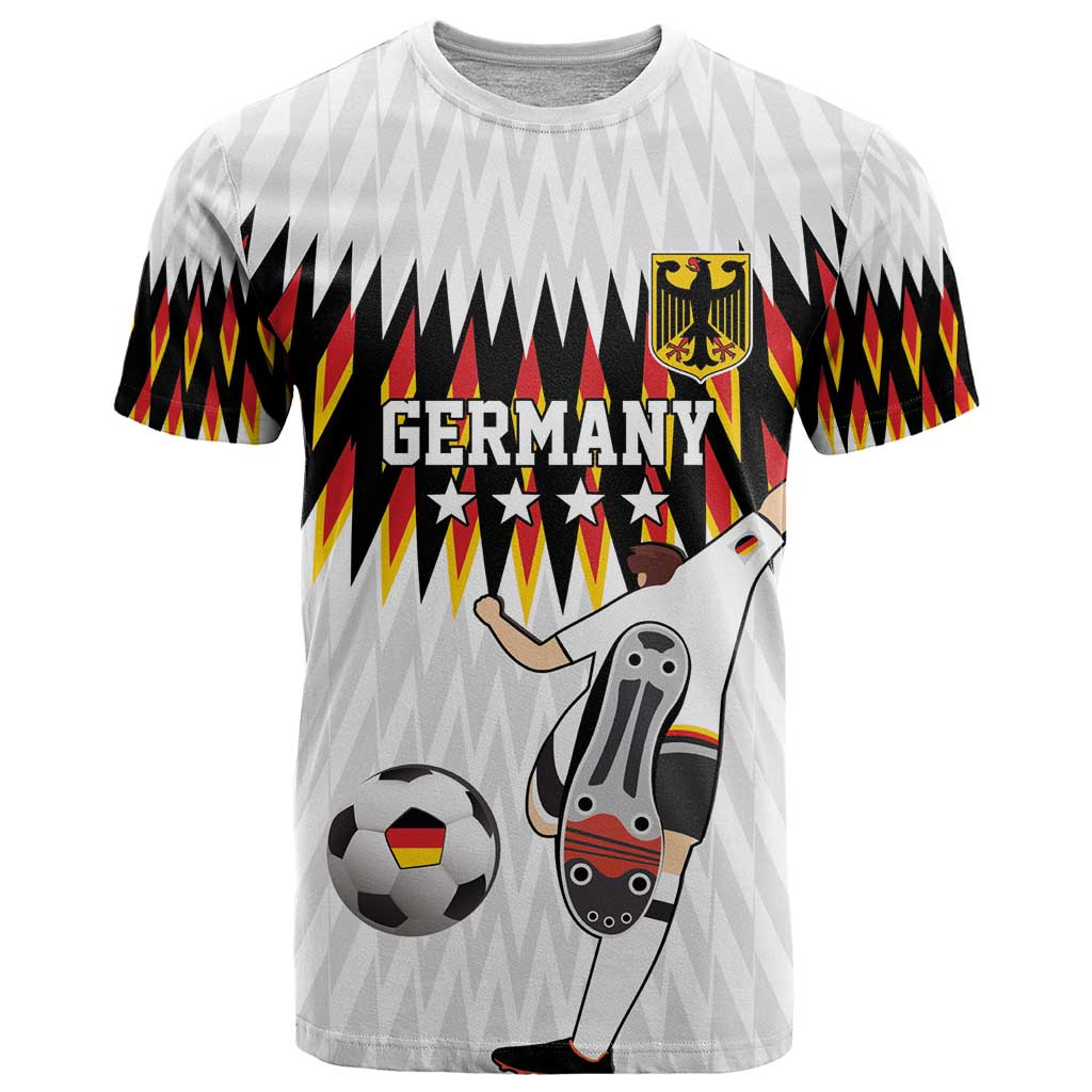 Custom Germany Football T-Shirt Sporty Style Graphic Tee