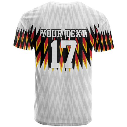 Custom Germany Football T-Shirt Sporty Style Graphic Tee
