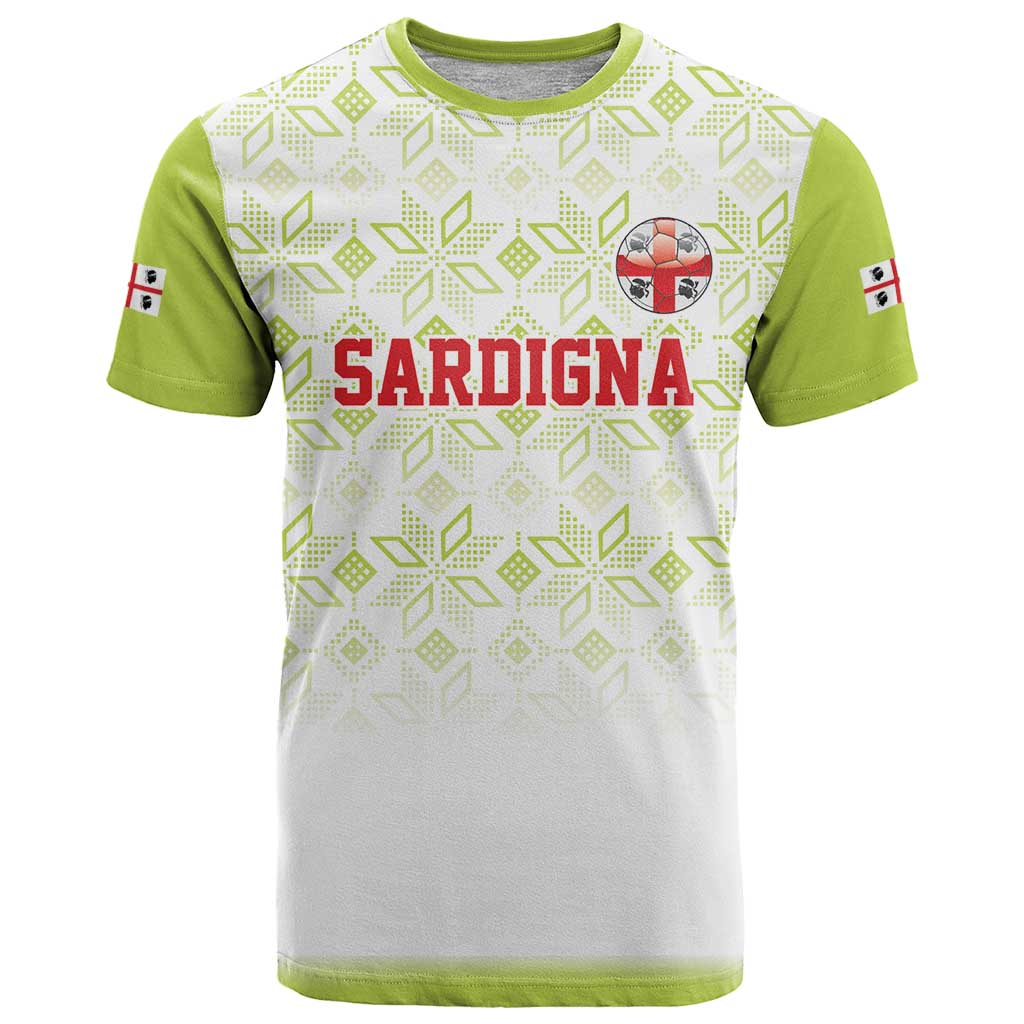 Custom Sardinia Football T-Shirt Sardigna Sporty Style Graphic Tee