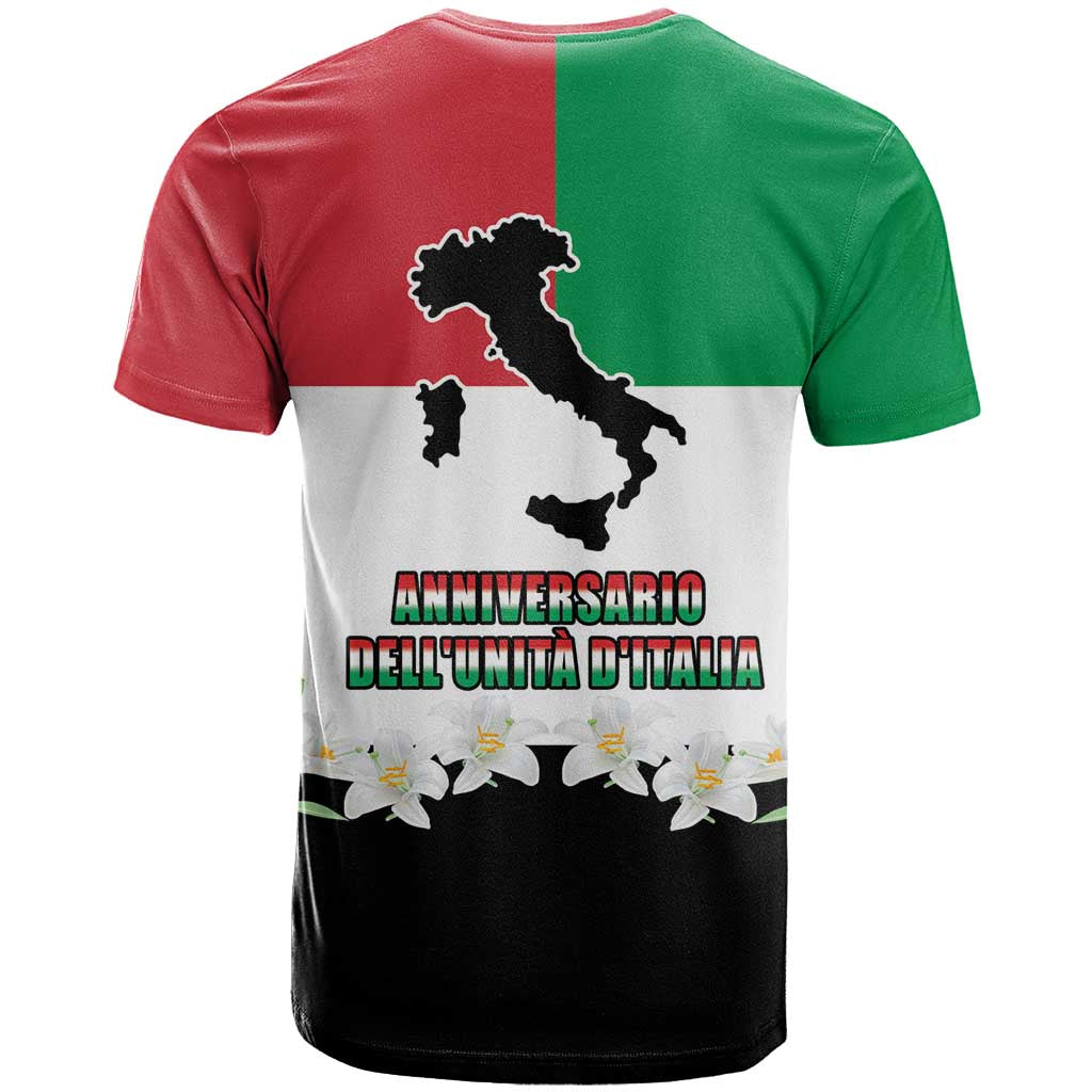 Italian Republic Anniversary of the Unification T-Shirt Anniversario dellUnita d'Italia Graphic Tee