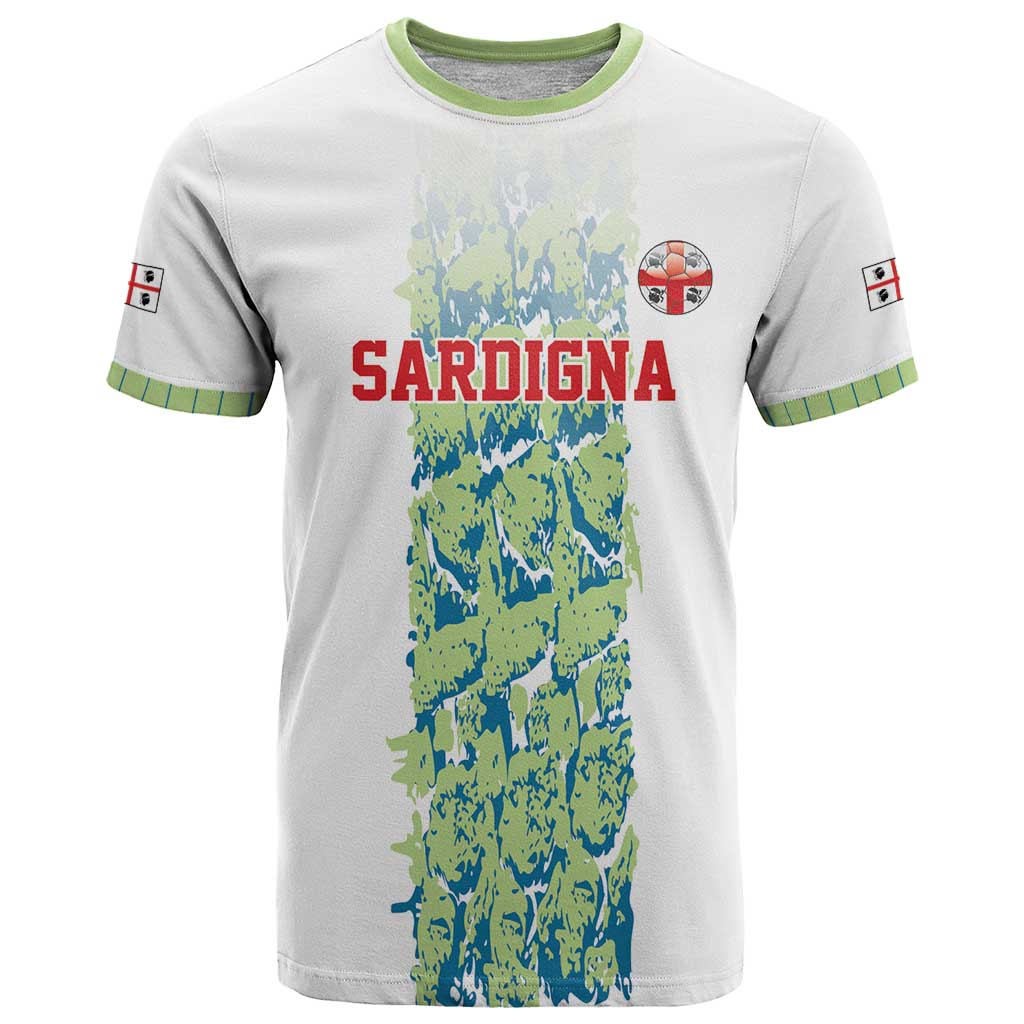 Custom Sardinia Football T-Shirt Sardigna Sporty Style Graphic Tee