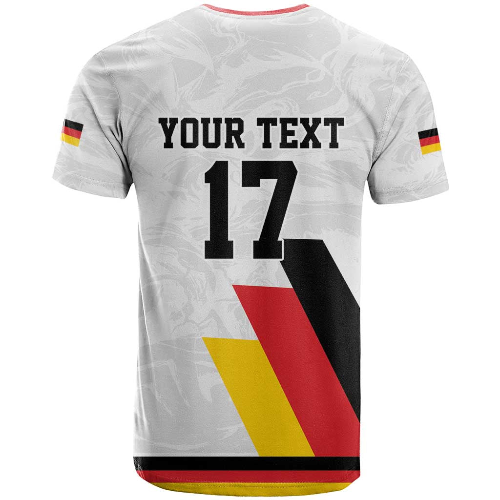 Custom Germany Ice Hockey T-Shirt Retro Jersey Graphic Tee