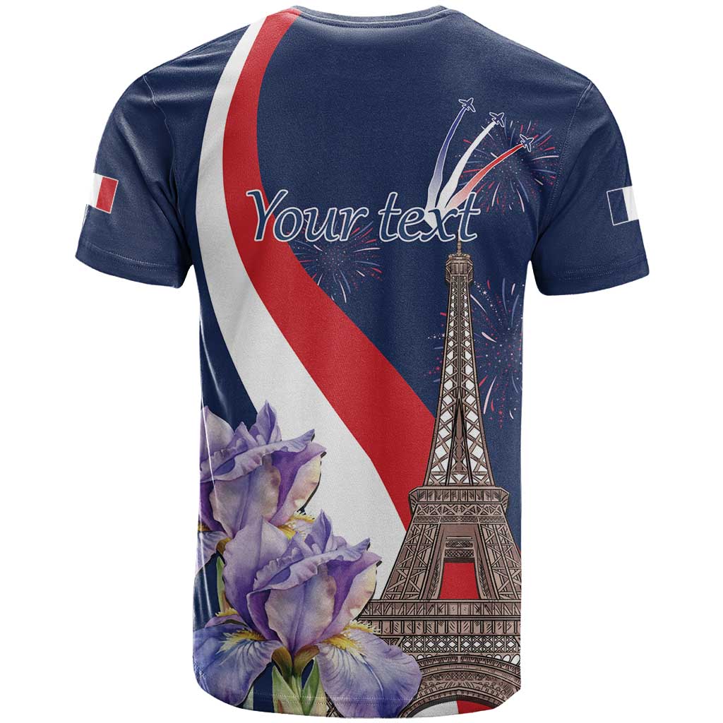 Personalized France Bastille Day T-Shirt Le 14 Juillet Graphic Tee