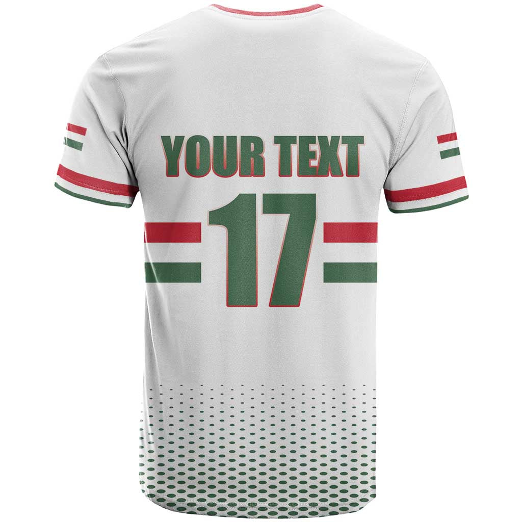 Custom Hungary Ice Hockey T-Shirt White Style Come on Magyars Graphic Tee