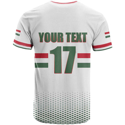 Custom Hungary Ice Hockey T-Shirt White Style Come on Magyars Graphic Tee
