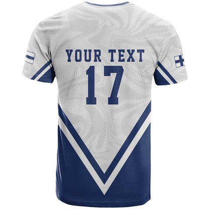 Custom Finland Ice Hockey We are Champions T-Shirt Sporty Style Come on Leijonat Graphic Tee