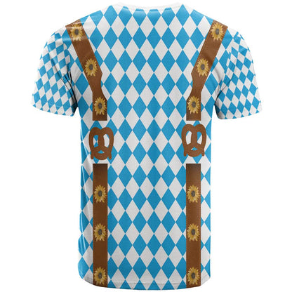 Germany Oktoberfest T-Shirt Lederhosen Costume Graphic Tee