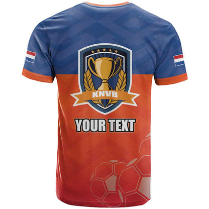 Netherlands Football T-Shirt Oranje Lion Go Champion Graphic Tee