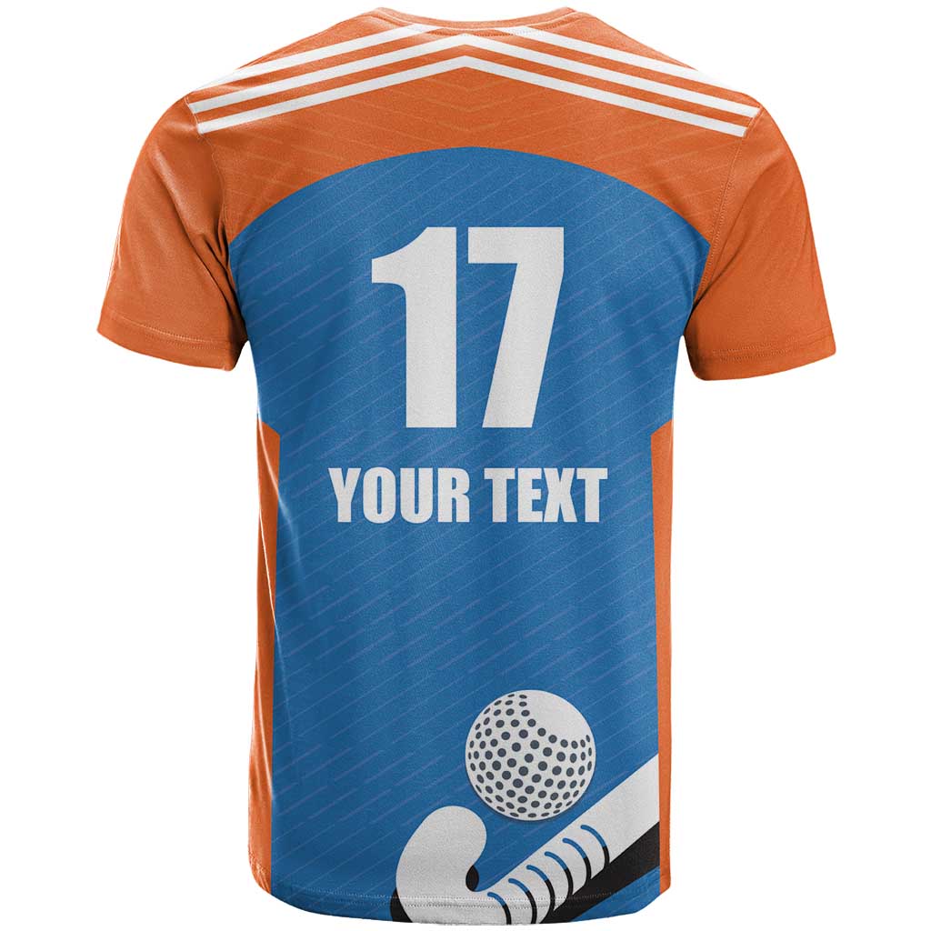Netherlands Field Hockey Custom T-Shirt Sporty Style Graphic Tee