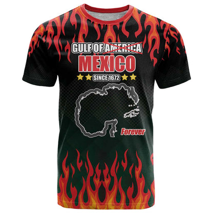 Gulf Of Mexico Since 1672 T-Shirt Golfo De Mexico and Forever Graphic Tee