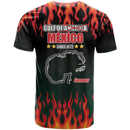 Gulf Of Mexico Since 1672 T-Shirt Golfo De Mexico and Forever Graphic Tee