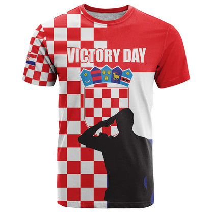 Croatia Victory Day 5 August T-Shirt Dan Hrvatskih Branitelja Graphic Tee
