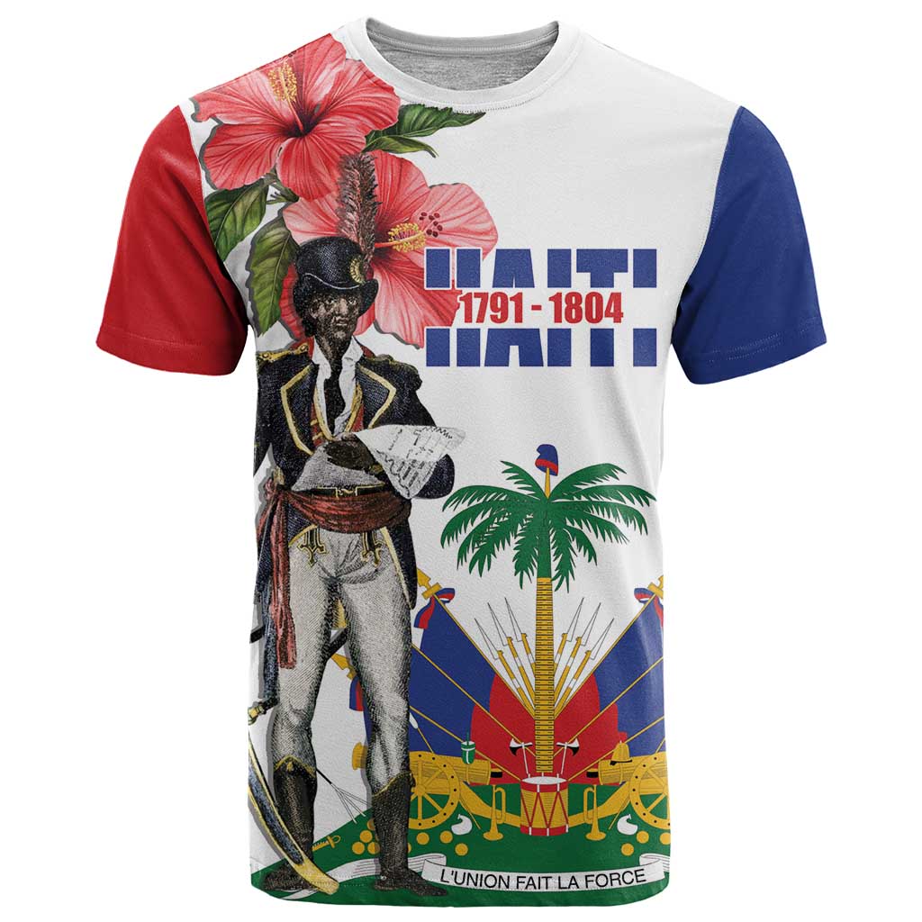 Haitian Revolution 1791-1804 T-Shirt Lage d Lendependans Graphic Tee
