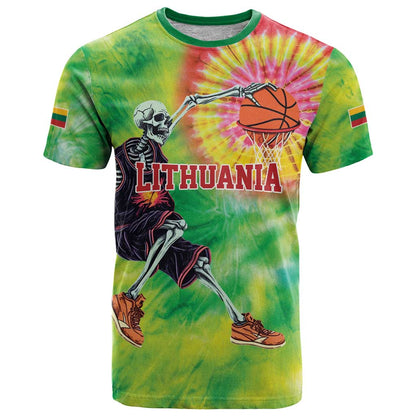 Custom Lithuania Basketball T-Shirt Retro Style Version 1992 Graphic Tee