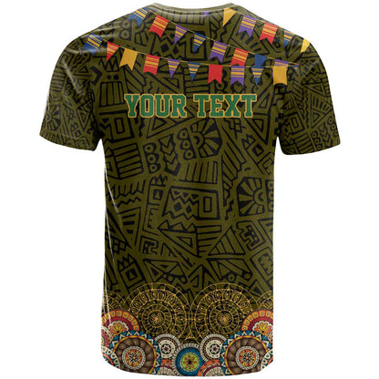 Personalized Mexico Cinco De Mayo T-Shirt Chilli Pepper and Cactus Graphic Tee