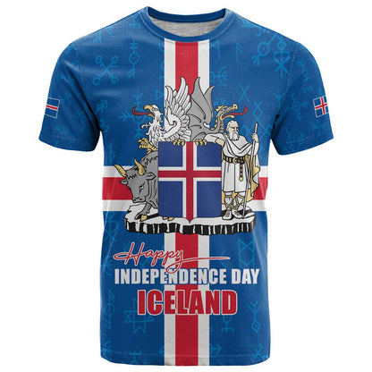 Iceland Icelandic National Day T-Shirt Happy 81th Anniversary Graphic Tee