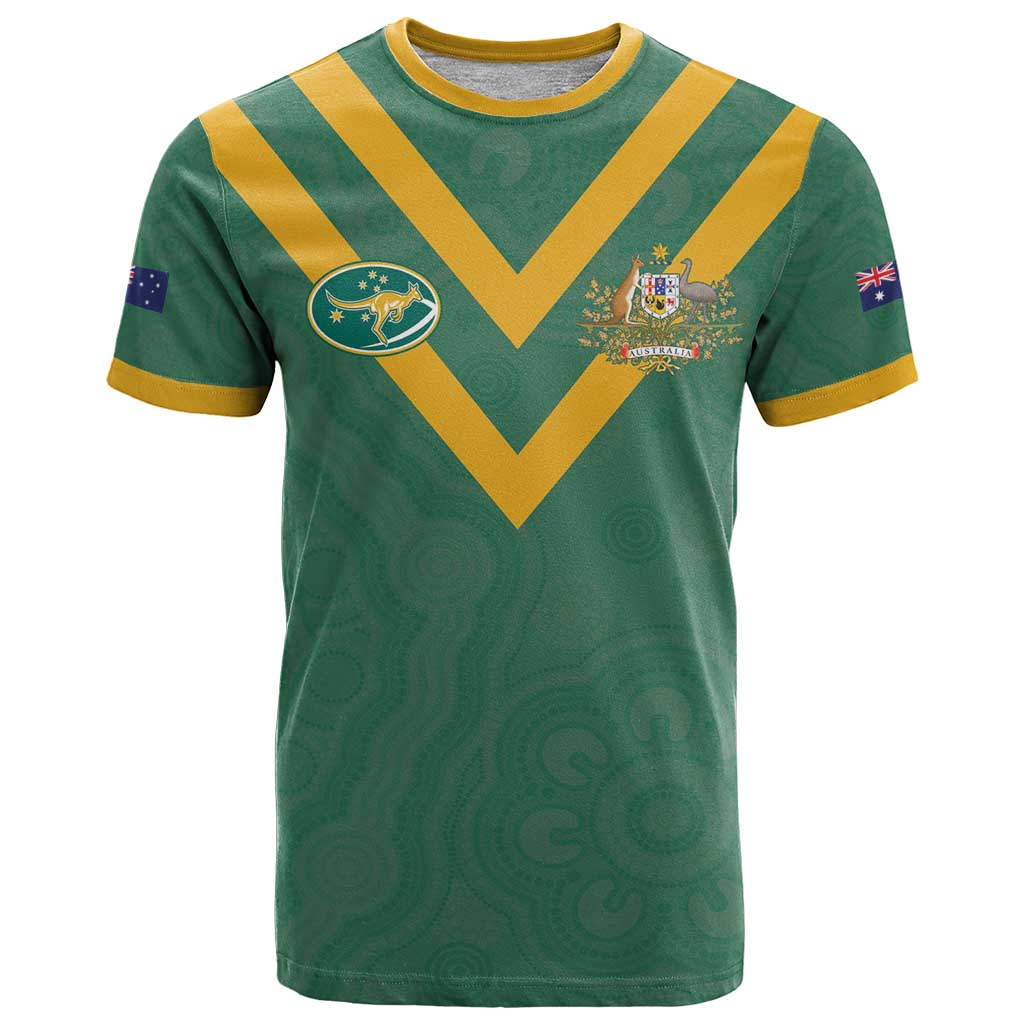 Custom Australia Rugby T-Shirt Sporty Style Graphic Tee