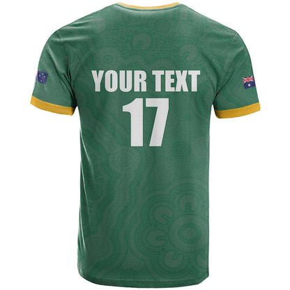Custom Australia Rugby T-Shirt Sporty Style Graphic Tee