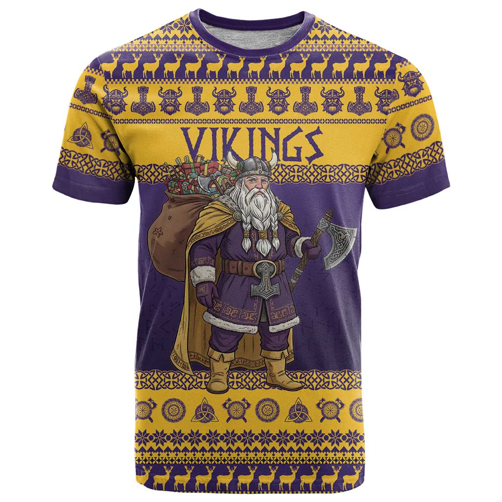 Merry Christmas from Vikingnations T-Shirt Valhalla-La Santa Graphic Tee