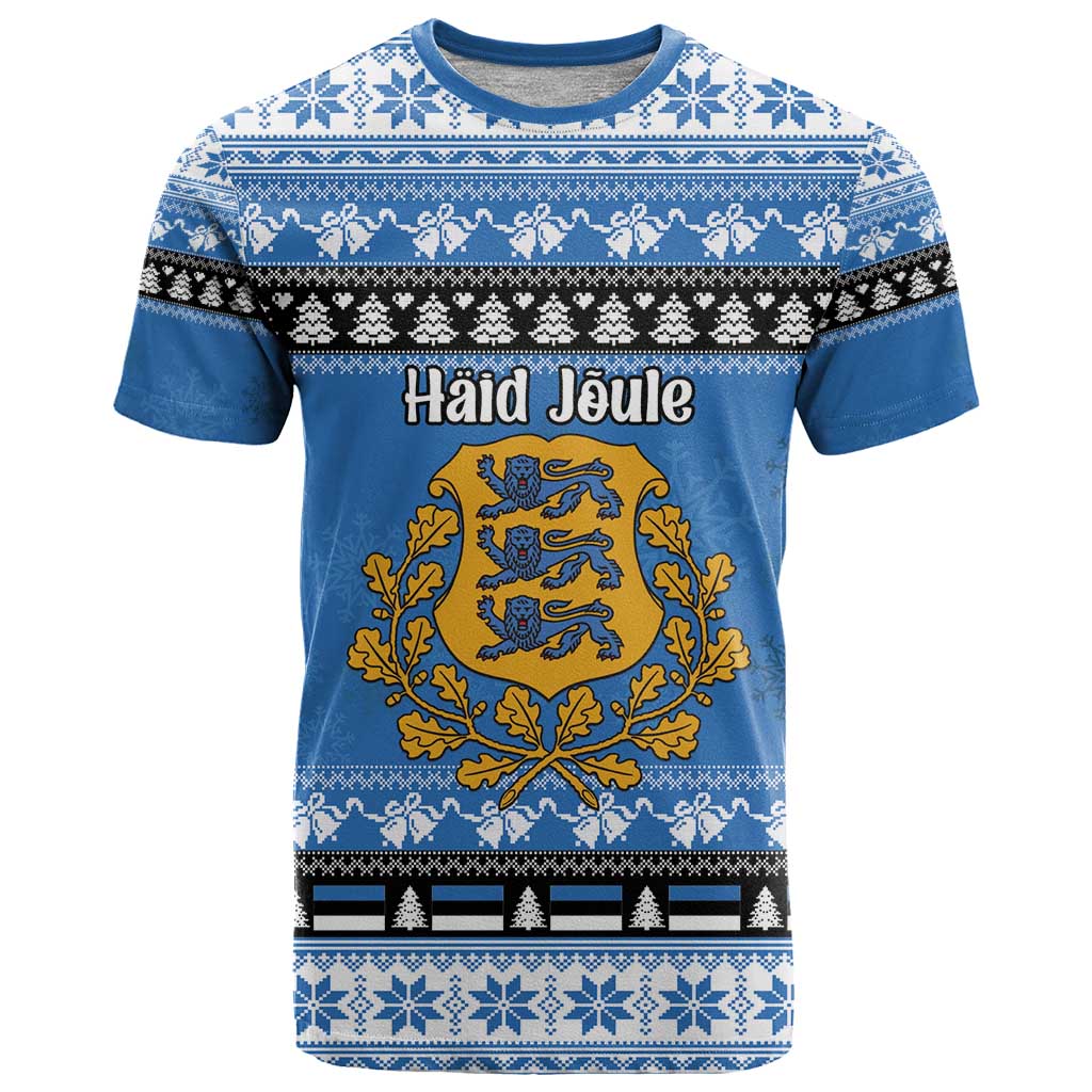 Estonia Christmas T-Shirt Coat Of Arms Haid Joule Graphic Tee