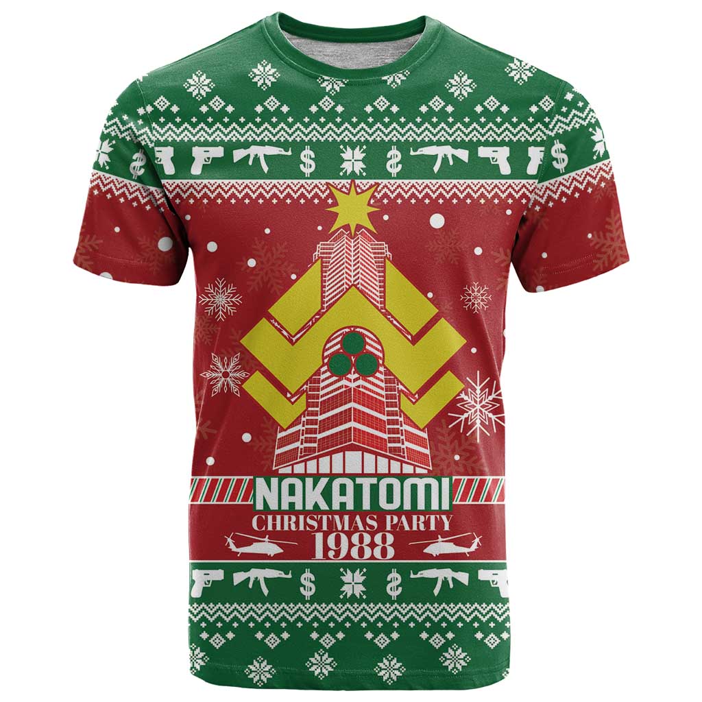 Nakatomi Christmas Party 1988 T-Shirt Christmas Funny Graphic Tee