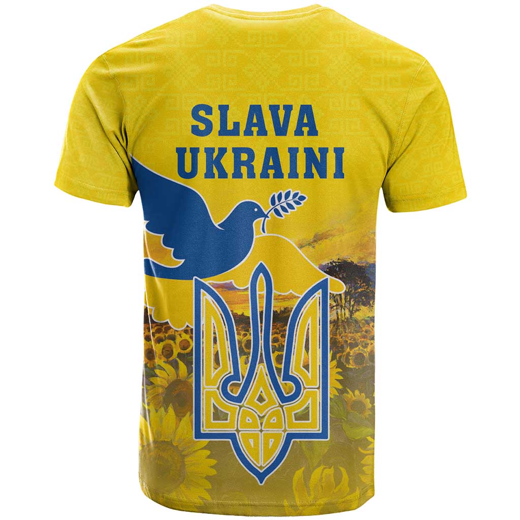Ukraine Monument Independence Day T-Shirt Glory to Ukraine! Graphic Tee