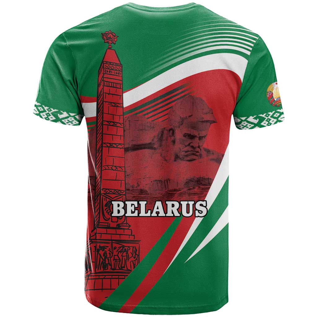 Belarus Independence Day T-Shirt Brest Fortress And Victory Square Graphic Tee