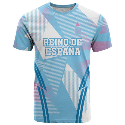 Custom Spain Football T-Shirt Simple Style Graphic Tee
