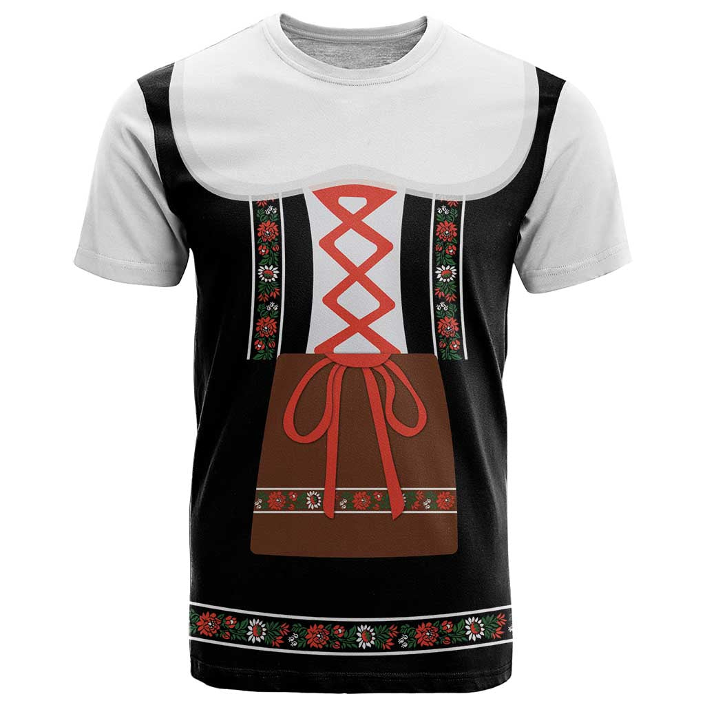Oktoberfest Dirndl Costume T-Shirt German Beer Festival Graphic Tee