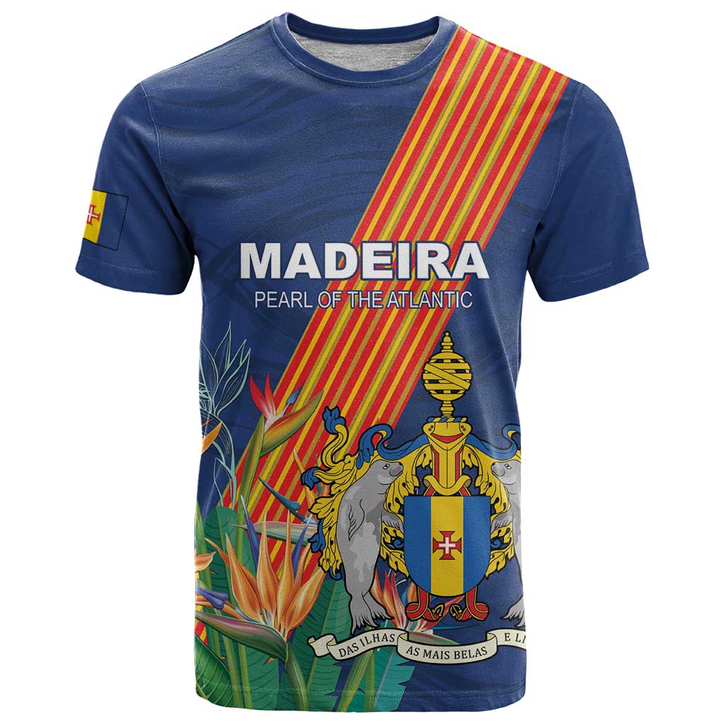 Personalized Madeira T-Shirt Das Ilhas as Mais Belas e Livres Graphic Tee