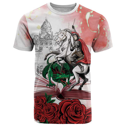 Happy Saint George's Day T-Shirt Diada de Sant Jordi Graphic Tee