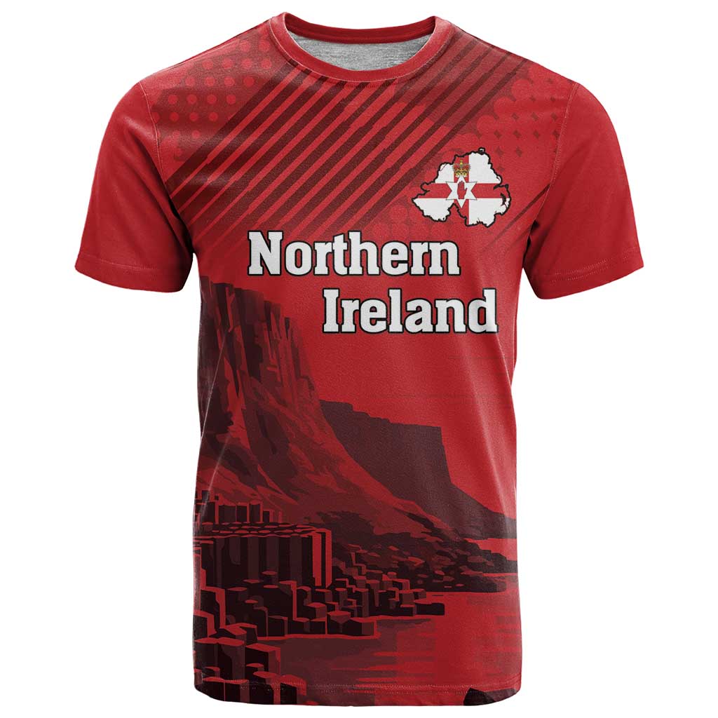 Personalized Northern Ireland T-Shirt Giants Causeway Retro Style Graphic Tee