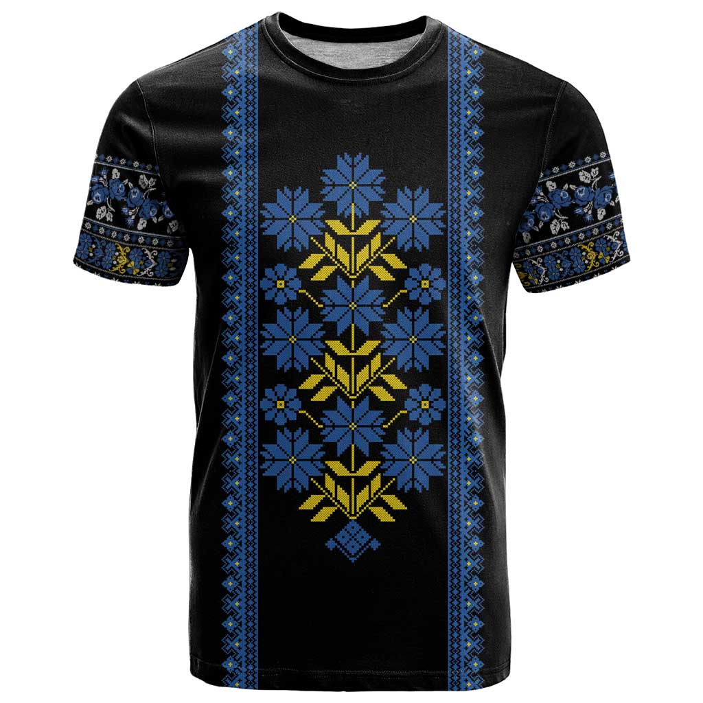 Ukraine Folk Patterns T-Shirt Sporty Style Graphic Tee