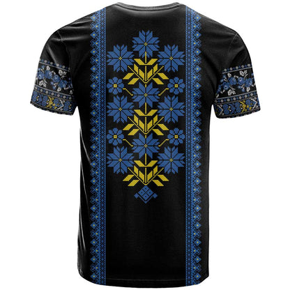 Ukraine Folk Patterns T-Shirt Sporty Style Graphic Tee