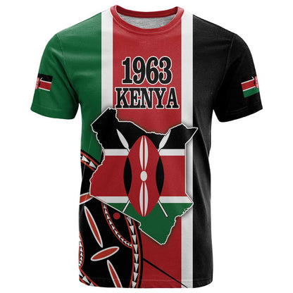 Personalized Kenya Independence Day T-Shirt Let Us All Pull Together Graphic Tee