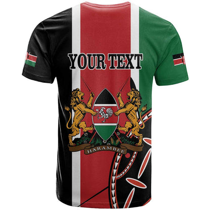 Personalized Kenya Independence Day T-Shirt Let Us All Pull Together Graphic Tee