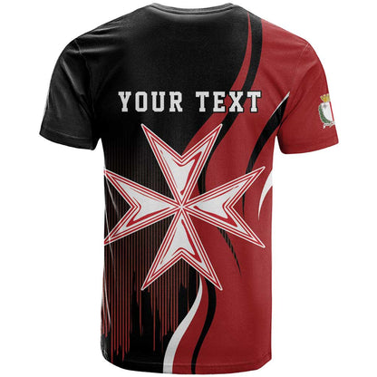Personalized Malta Independence Day T-Shirt Maltese Cross With Independence Monument Graphic Tee