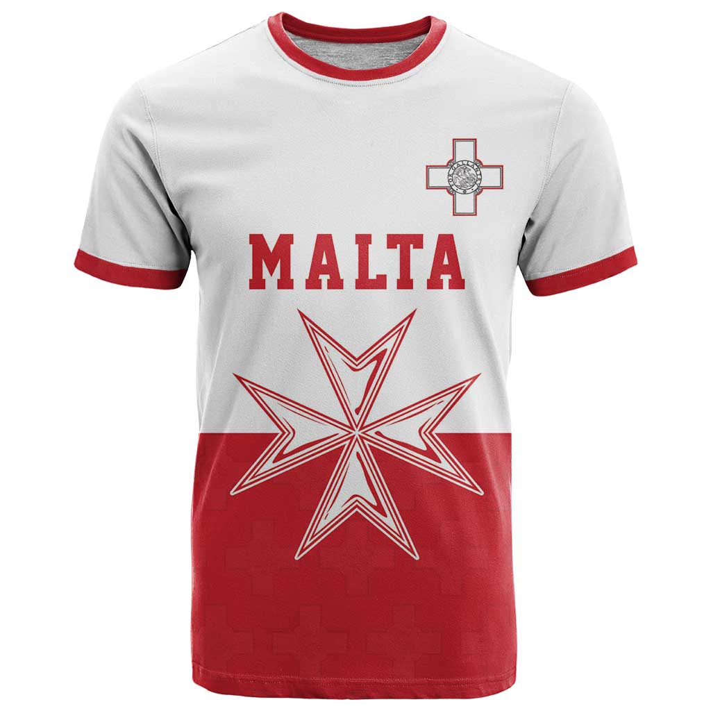 Custom Malta Football T-Shirt Tim nazzjonali tal-futbol ta Malta Graphic Tee