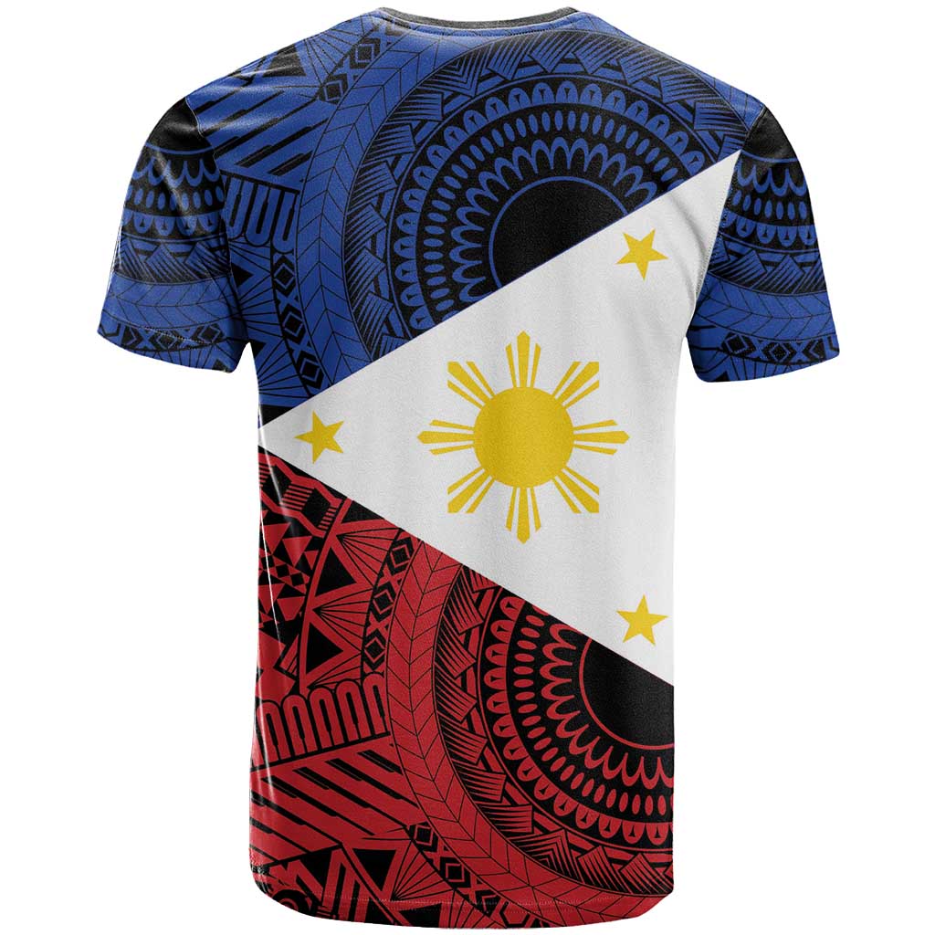 Philippines National Flag Day T-Shirt Filipino Tribal Pattern Graphic Tee