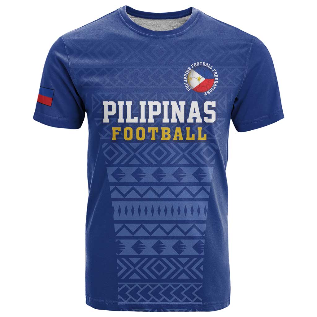 Custom Philippines Football T-Shirt Pambansang koponan ng futbol ng Pilipinas Graphic Tee