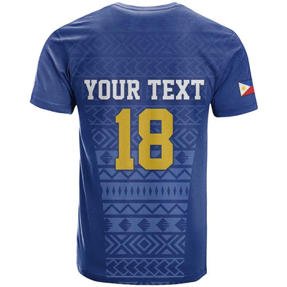 Custom Philippines Football T-Shirt Pambansang koponan ng futbol ng Pilipinas Graphic Tee