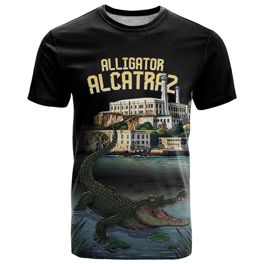 Everglades Alligator Alcatraz Florida T-Shirt Graphic Tee