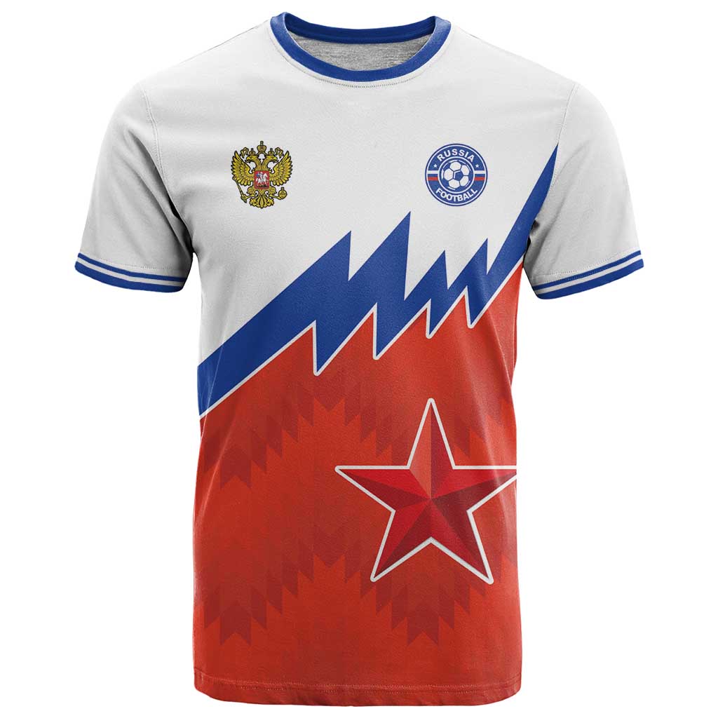 Personalized Russia Football T-Shirt The National Team Go Champion Graphic Tee