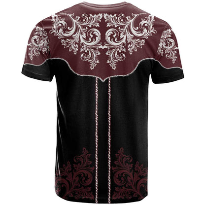 Vintage Western Cowboy T-Shirt Black Version Graphic Tee
