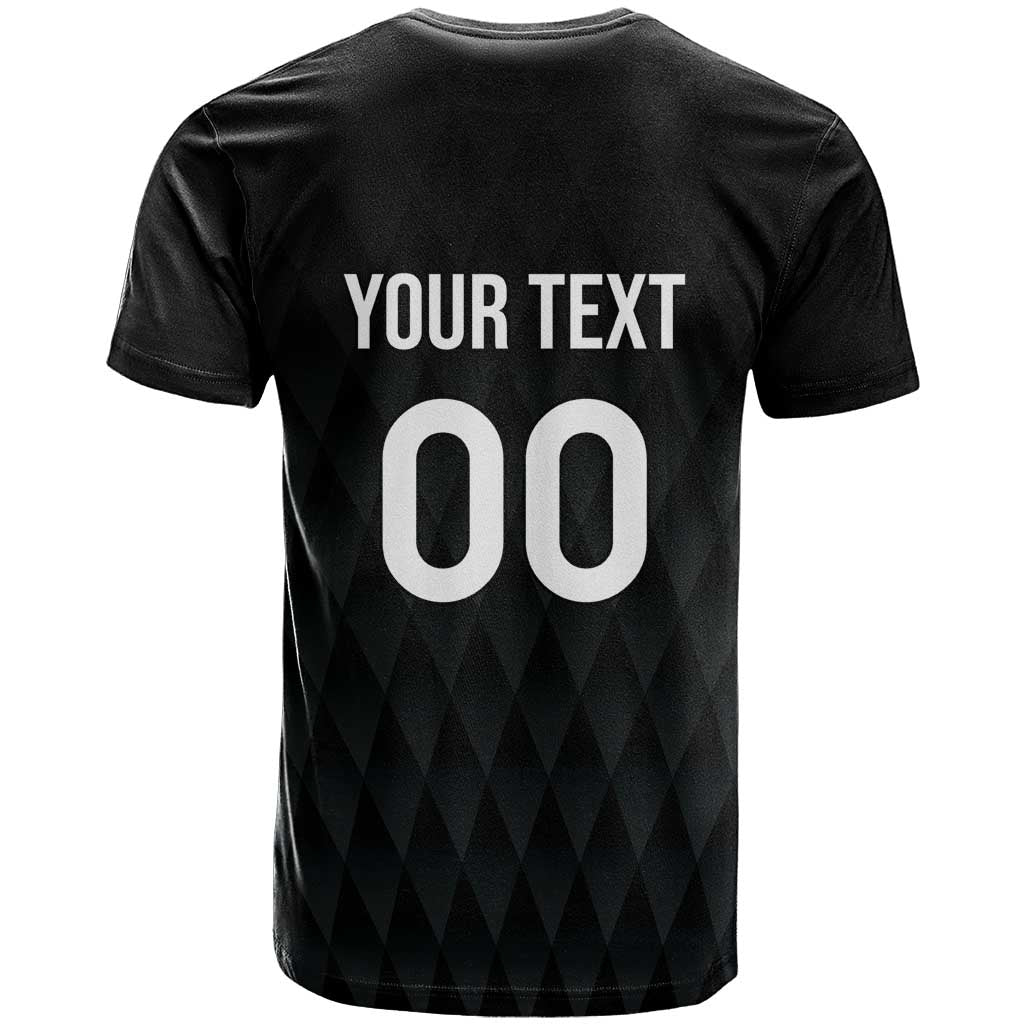 Custom Germany Rugby T-Shirt Black Eagles Special Style Graphic Tee